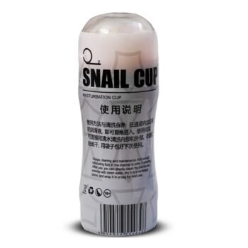 Reusable Snail Cup Men Masturbator Pocket Pussy