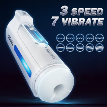 Hands Free Male Masturbation Automatic Electric Cups Telescopic Men Stroker Oral