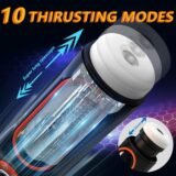 Thrusting & Rotating Modes Thick And Soft Inner Wall Blowjob Simulator