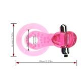 Jolt Dual Rings Vibe Tongue Style Delay Ejaculation