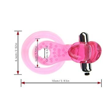 Jolt Dual Rings Vibe Tongue Style Delay Ejaculation