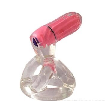 Kairo Cock And Ball Ring Cage With Bullet Vibrator Clitoral Stimulator3