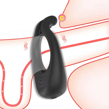 Rumble Orgasm Lock Delay Vibrating Slim Massage Penis Ring
