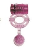 Zenith Silicone Delay Pink Massage Vibration Cock Ring