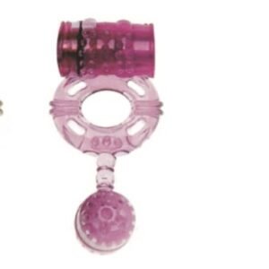 Zenith Silicone Delay Pink Massage Vibration Cock Ring