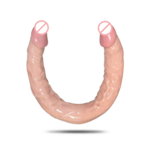 U Shape Double Ended Slim Bendable Flexible Dildo